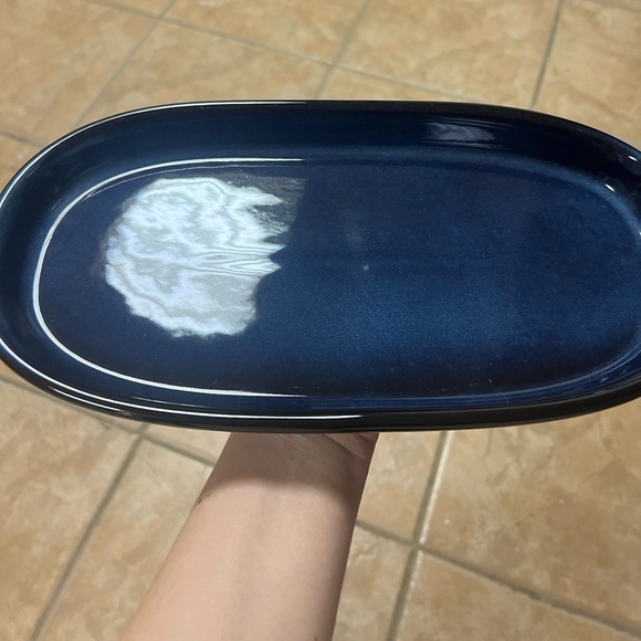 Other - BOGO 50% off the 2nd  blue serving platter ceramic